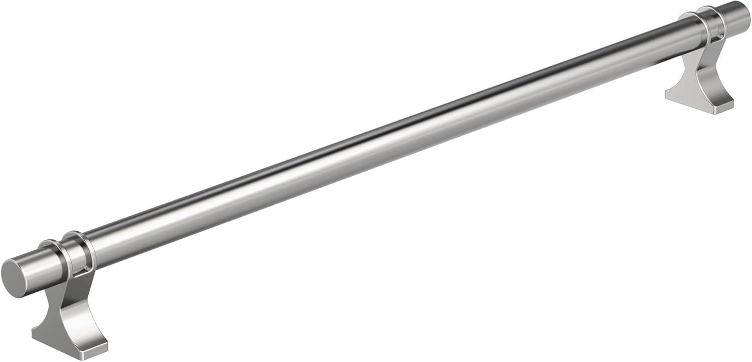 imageAmerock Cabinet Pull Golden Champagne 6516 inch 160 mm Center to Center Davenport 1 Pack Drawer Pull Drawer Handle Cabinet HardwarePolished Chrome