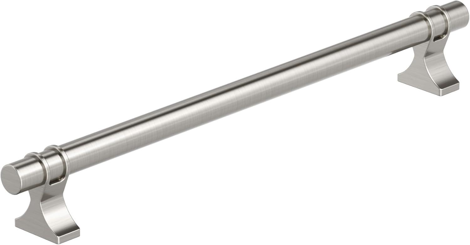 imageAmerock Cabinet Pull Golden Champagne 6516 inch 160 mm Center to Center Davenport 1 Pack Drawer Pull Drawer Handle Cabinet HardwareSatin Nickel