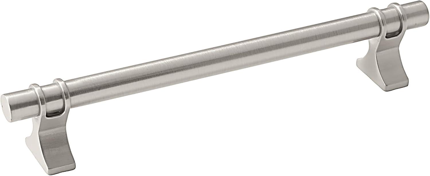 imageAmerock Cabinet Pull Golden Champagne 6516 inch 160 mm Center to Center Davenport 1 Pack Drawer Pull Drawer Handle Cabinet HardwareSatin Nickel