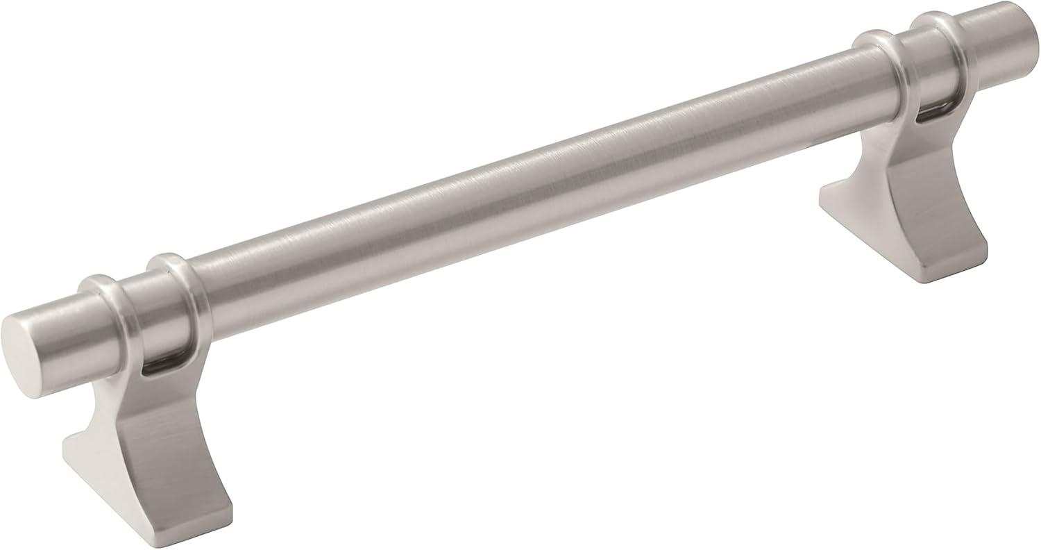 imageAmerock Cabinet Pull Golden Champagne 6516 inch 160 mm Center to Center Davenport 1 Pack Drawer Pull Drawer Handle Cabinet HardwareSatin Nickel
