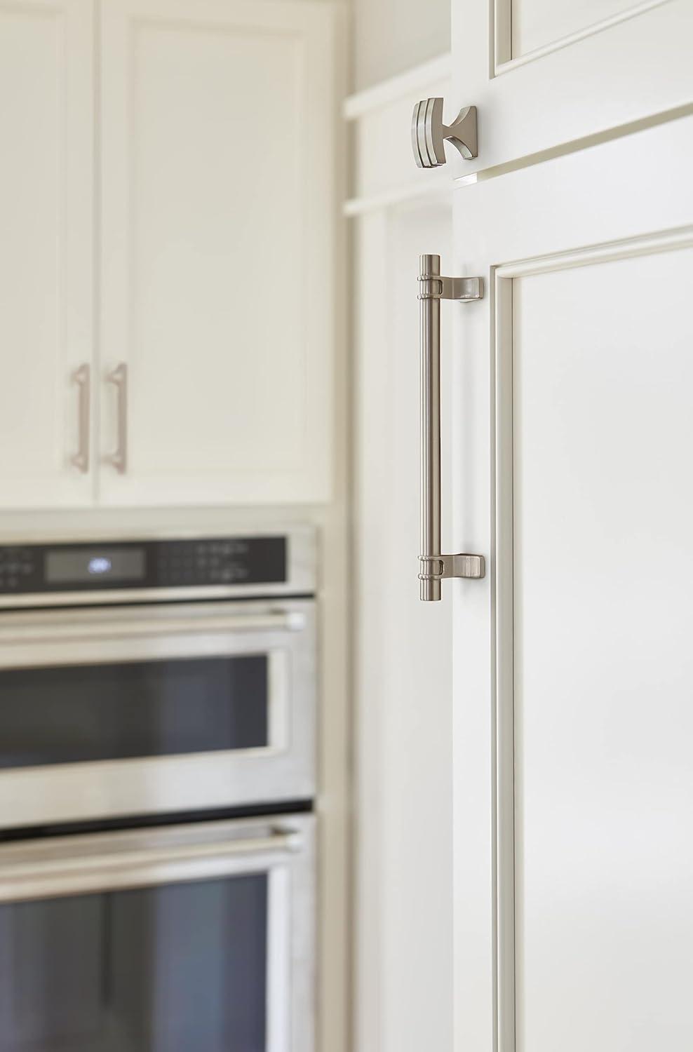 imageAmerock Cabinet Pull Golden Champagne 6516 inch 160 mm Center to Center Davenport 1 Pack Drawer Pull Drawer Handle Cabinet HardwareSatin Nickel