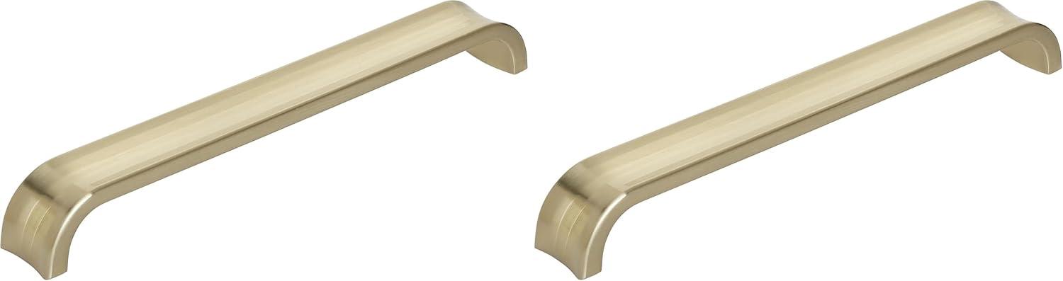 imageAmerock Cabinet Pull Golden Champagne 7916 inch 192 mm Center to Center Concentric 1 Pack Drawer Pull Drawer Handle Cabinet HardwareGolden Champagne