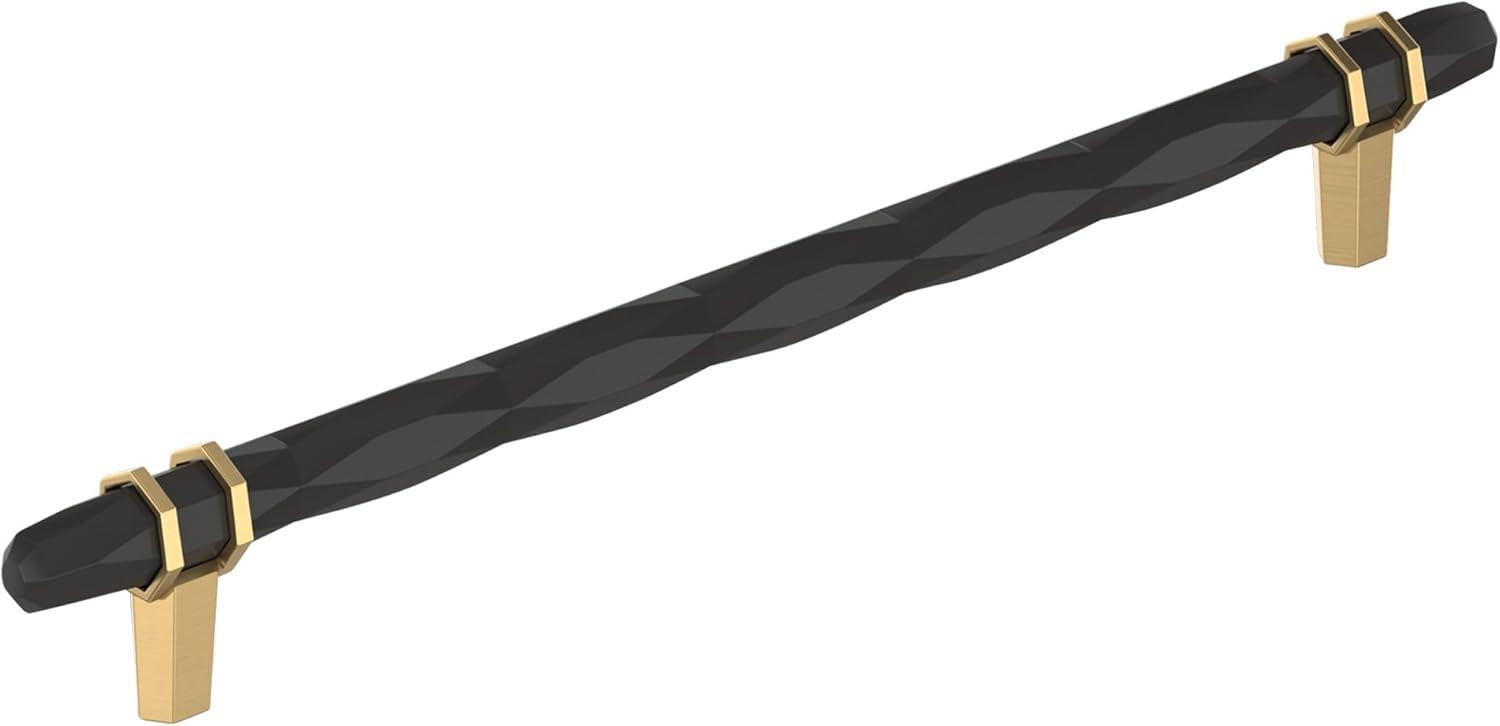 imageAmerock Cabinet Pull Golden ChampagneBlack Chrome 334 inch 96 mm CentertoCenter London 1 Pack Drawer Pull Drawer Handle Cabinet HardwareBlack BronzeChampagne Bronze