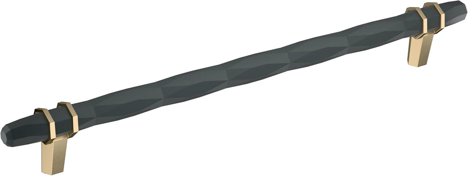 imageAmerock Cabinet Pull Golden ChampagneBlack Chrome 334 inch 96 mm CentertoCenter London 1 Pack Drawer Pull Drawer Handle Cabinet HardwareBlack BronzeGolden Champagne