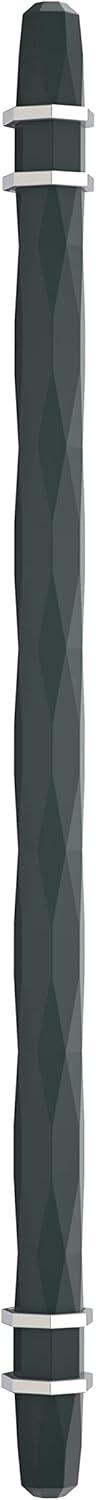 imageAmerock Cabinet Pull Golden ChampagneBlack Chrome 334 inch 96 mm CentertoCenter London 1 Pack Drawer Pull Drawer Handle Cabinet HardwareBlack BronzePolished Chrome
