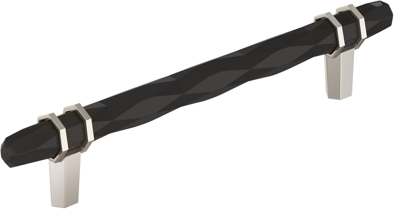 imageAmerock Cabinet Pull Golden ChampagneBlack Chrome 334 inch 96 mm CentertoCenter London 1 Pack Drawer Pull Drawer Handle Cabinet HardwareBlack BronzePolished Nickel