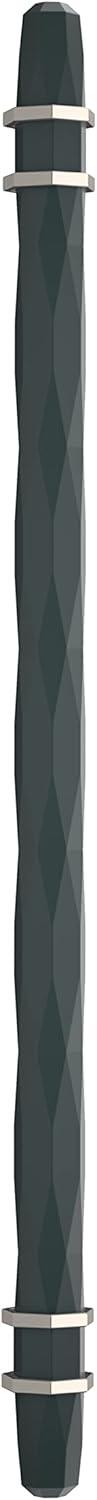 imageAmerock Cabinet Pull Golden ChampagneBlack Chrome 334 inch 96 mm CentertoCenter London 1 Pack Drawer Pull Drawer Handle Cabinet HardwareBlack BronzeSatin Nickel