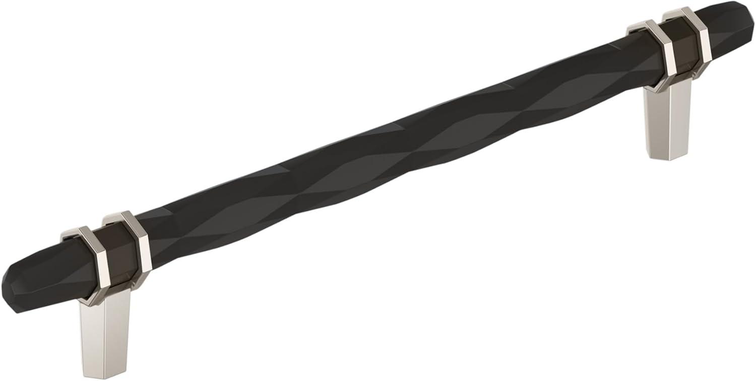 imageAmerock Cabinet Pull Golden ChampagneBlack Chrome 334 inch 96 mm CentertoCenter London 1 Pack Drawer Pull Drawer Handle Cabinet HardwareBlack BronzePolished Nickel