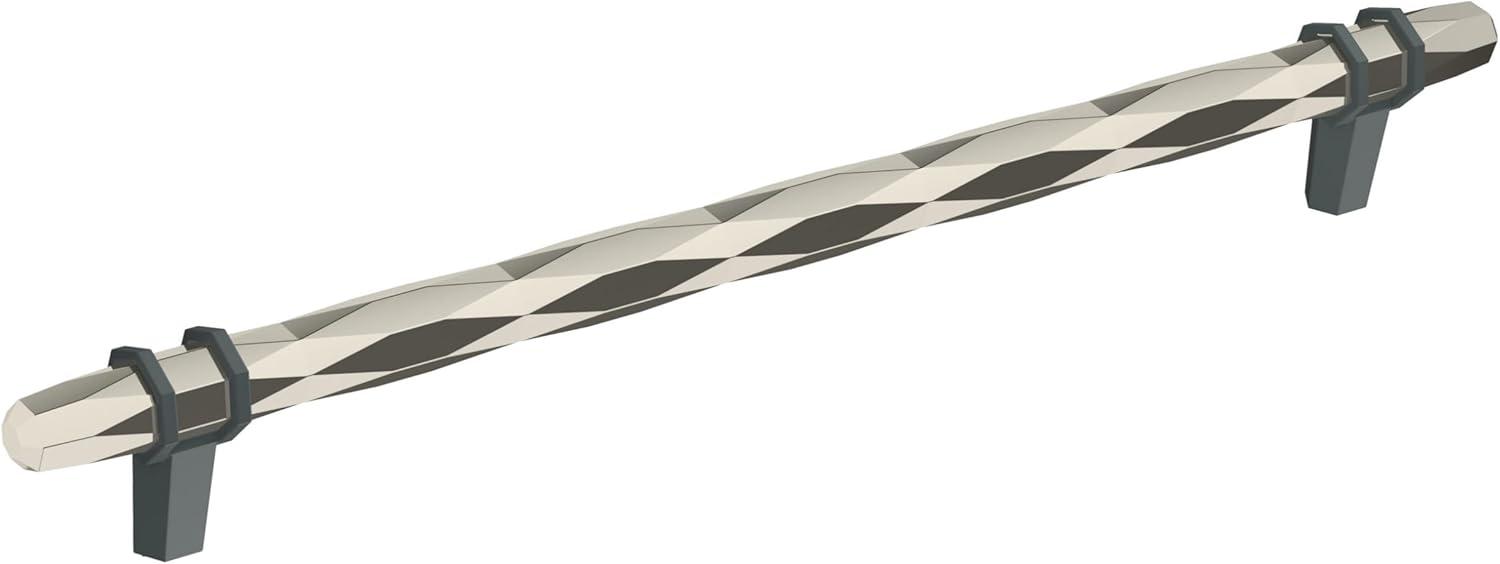 imageAmerock Cabinet Pull Golden ChampagneBlack Chrome 334 inch 96 mm CentertoCenter London 1 Pack Drawer Pull Drawer Handle Cabinet HardwarePolished NickelBlack Bronze
