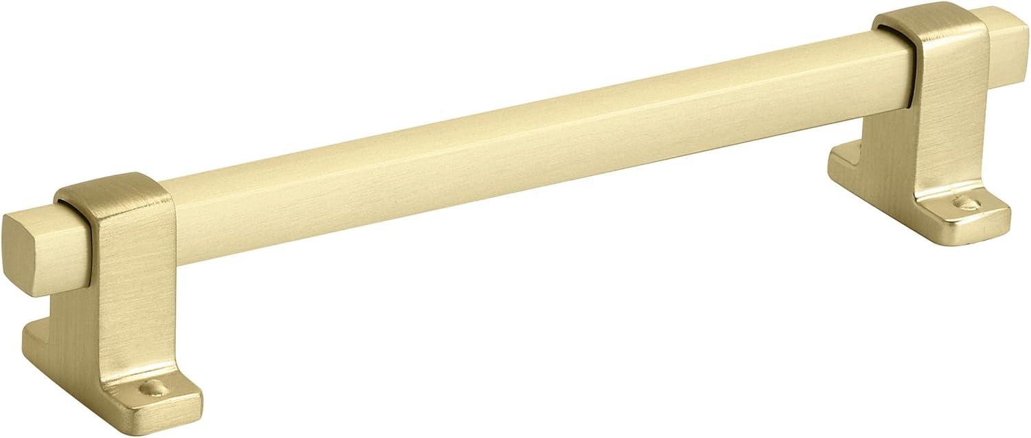 imageAmerock Cabinet Pull Matte Black 10116 inch 256 mm CentertoCenter Rockwell 1 Pack Drawer Pull Drawer Handle Cabinet HardwareMatte Gold