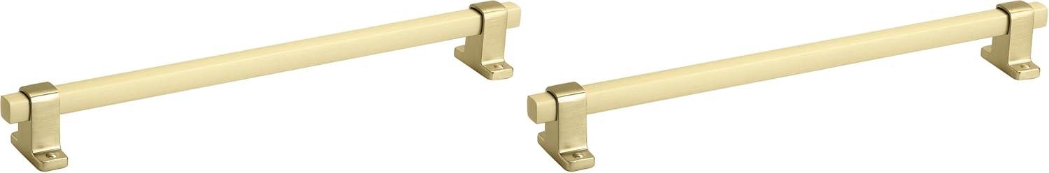 imageAmerock Cabinet Pull Matte Black 10116 inch 256 mm CentertoCenter Rockwell 1 Pack Drawer Pull Drawer Handle Cabinet HardwareMatte Gold