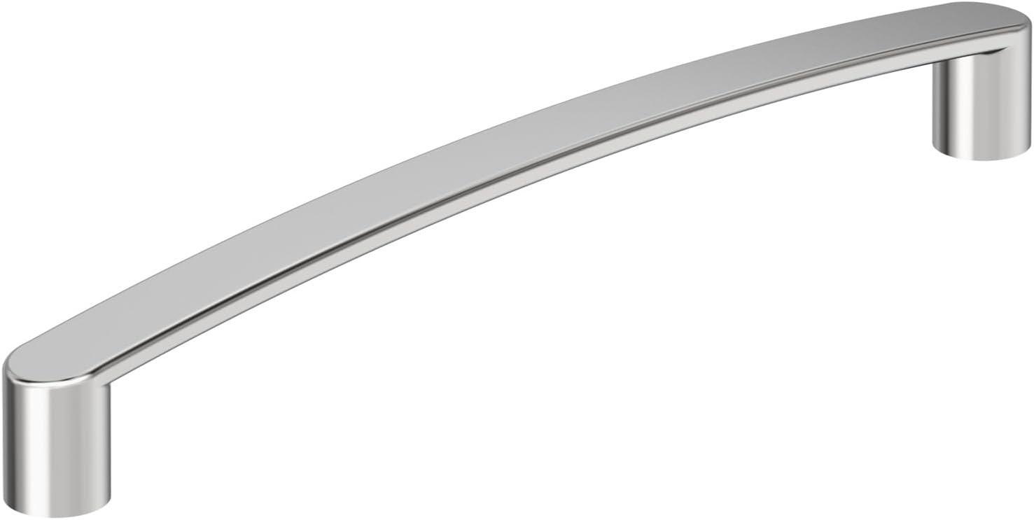 imageAmerock Cabinet Pull Matte Black 334 inch 96 mm CentertoCenter Rift 1 Pack Drawer Pull Cabinet Handle Cabinet HardwarePolished Chrome