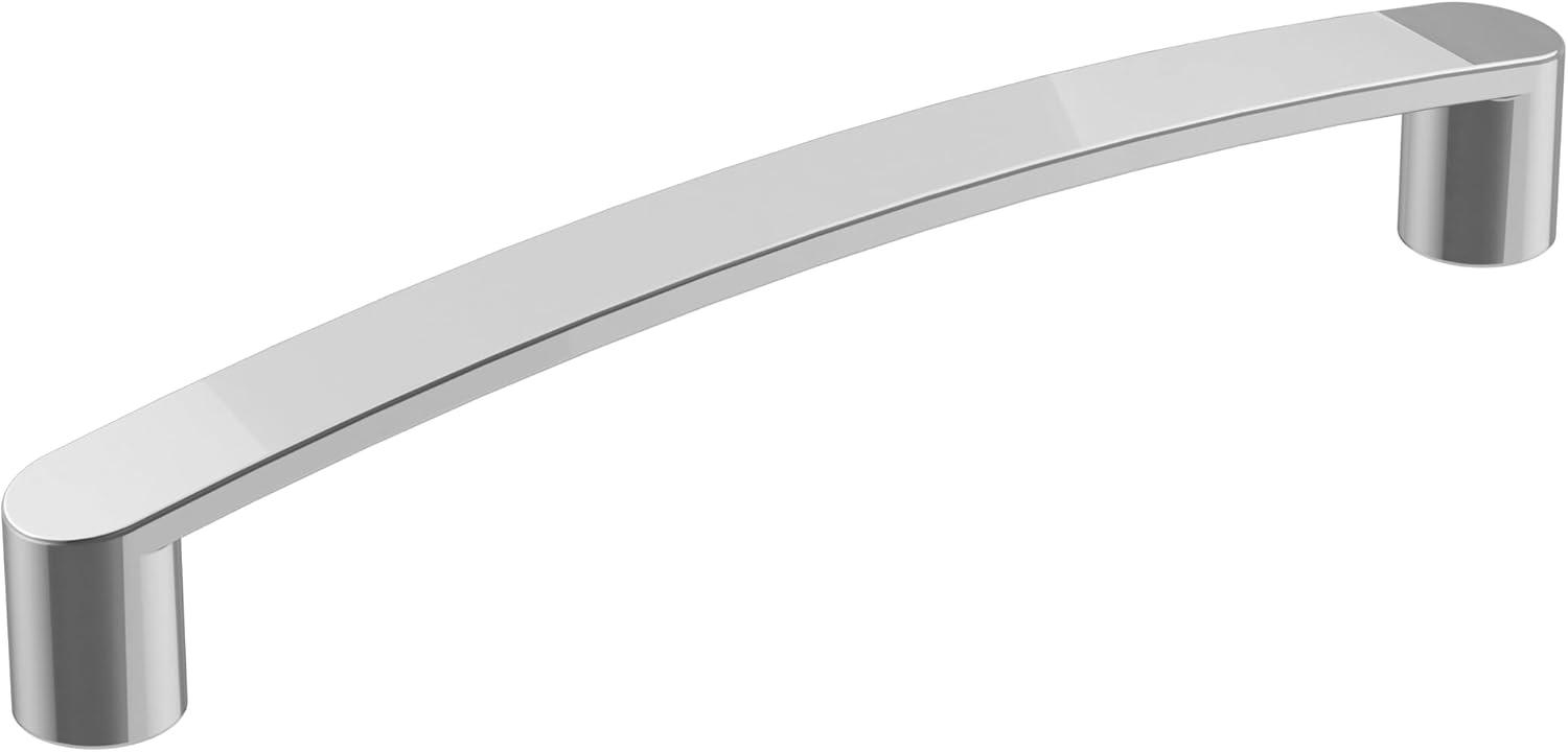 imageAmerock Cabinet Pull Matte Black 334 inch 96 mm CentertoCenter Rift 1 Pack Drawer Pull Cabinet Handle Cabinet HardwarePolished Chrome
