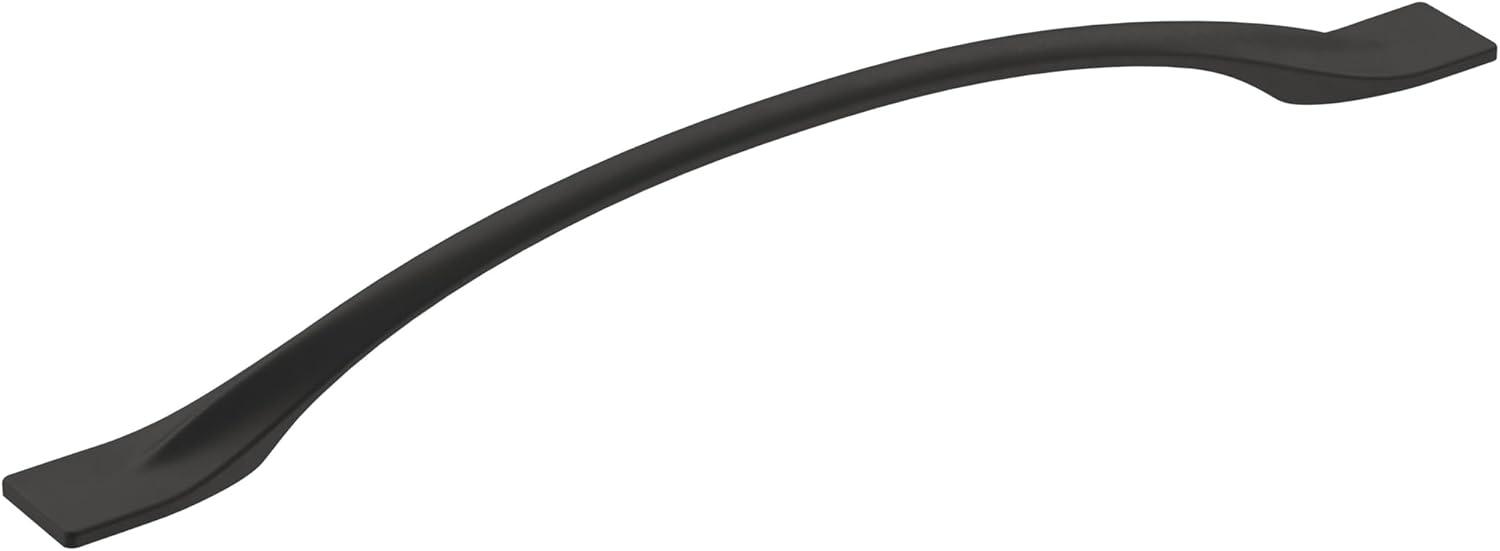 imageAmerock Cabinet Pull Matte Black 5116 inch 128 mm CentertoCenter Uprise 1 Pack Drawer Pull Cabinet Handle Cabinet HardwareMatte Black