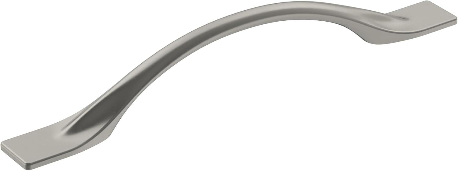 imageAmerock Cabinet Pull Matte Black 5116 inch 128 mm CentertoCenter Uprise 1 Pack Drawer Pull Cabinet Handle Cabinet HardwareSatin Nickel