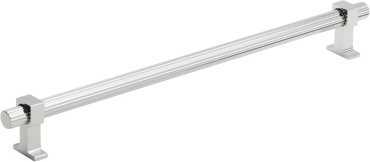 imageAmerock Cabinet Pull Matte Black 6516 inch 160 mm Center to Center Carrigan 1 Pack Drawer Pull Drawer Handle Cabinet HardwarePolished Chrome