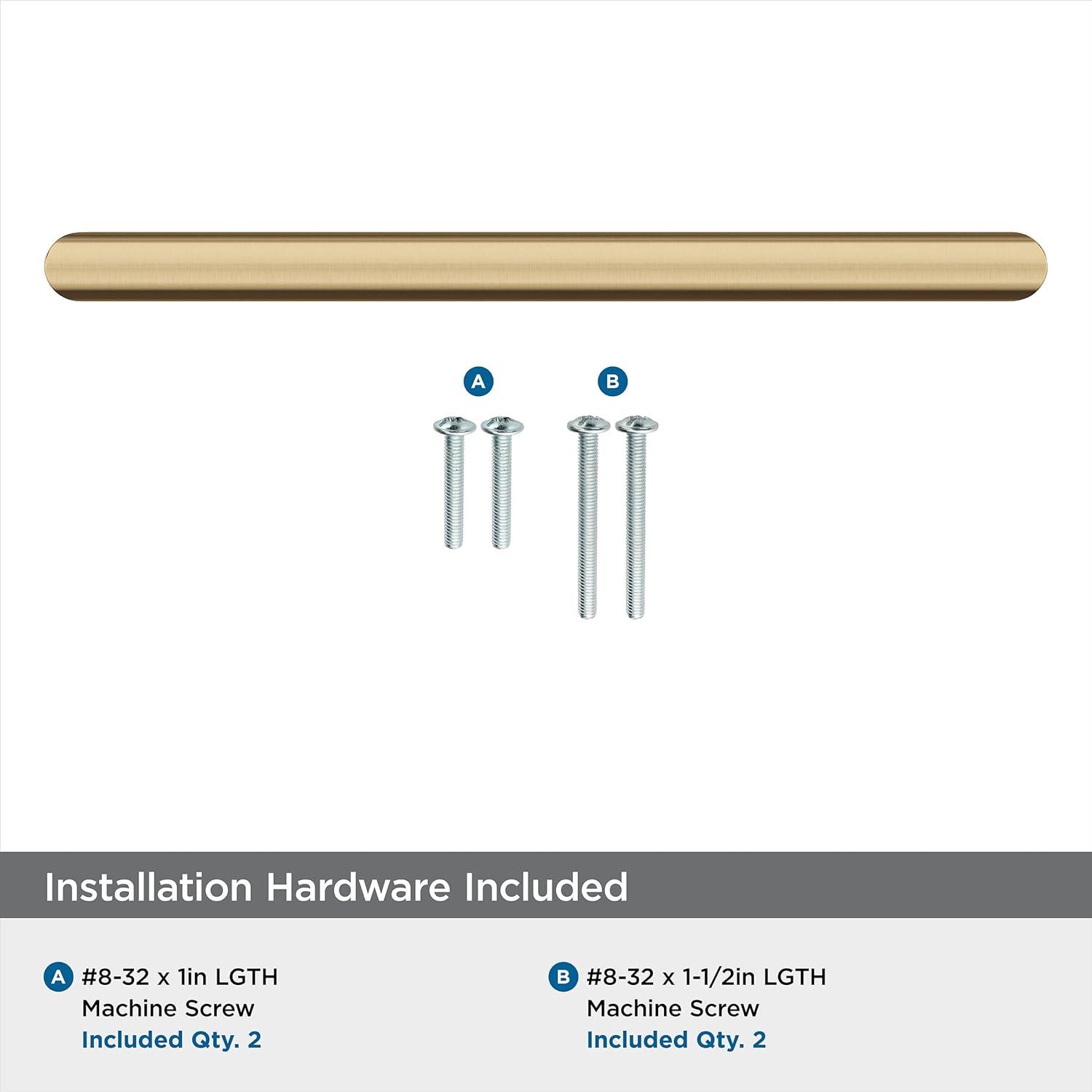 imageAmerock Cabinet Pull Matte Black 6516 inch 160 mm CentertoCenter Revolve 1 Pack Drawer Pull Cabinet Handle Cabinet HardwareChampagne Bronze