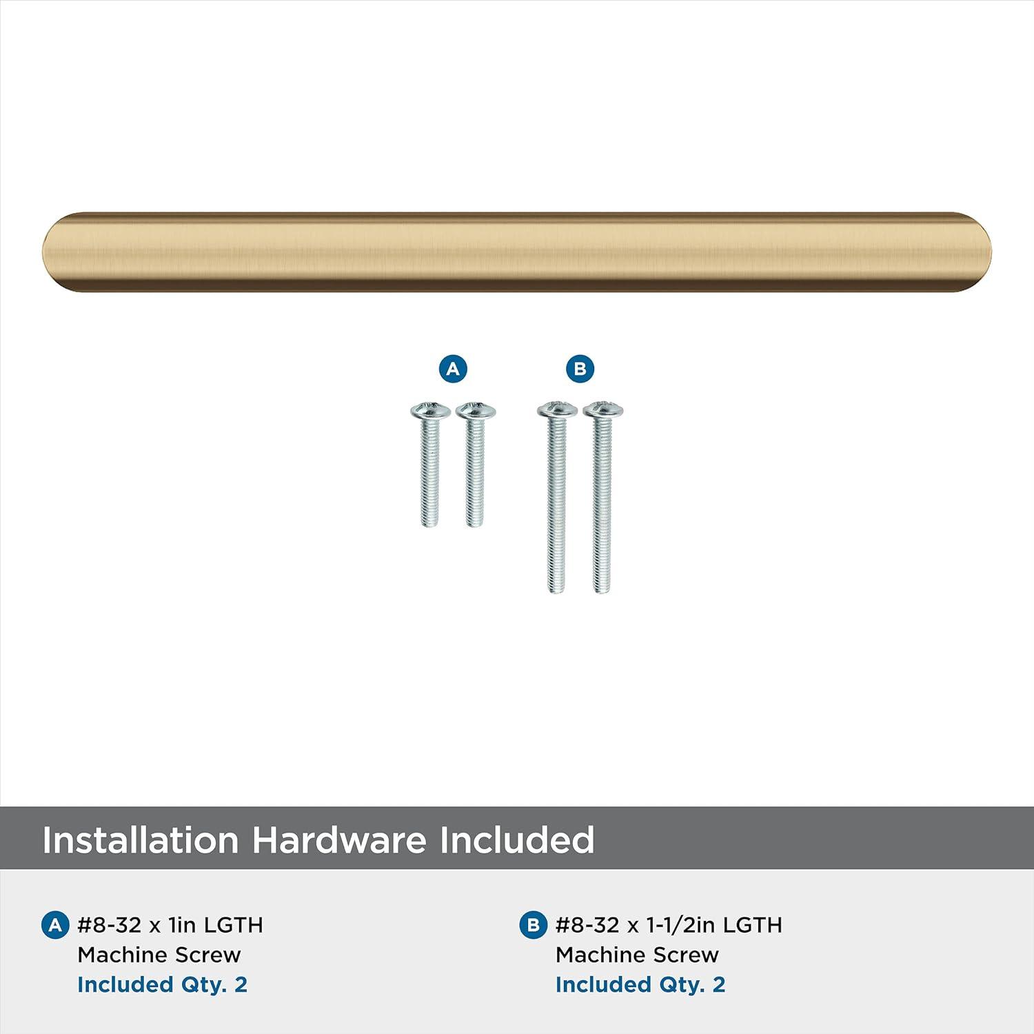 imageAmerock Cabinet Pull Matte Black 6516 inch 160 mm CentertoCenter Revolve 1 Pack Drawer Pull Cabinet Handle Cabinet HardwareChampagne Bronze