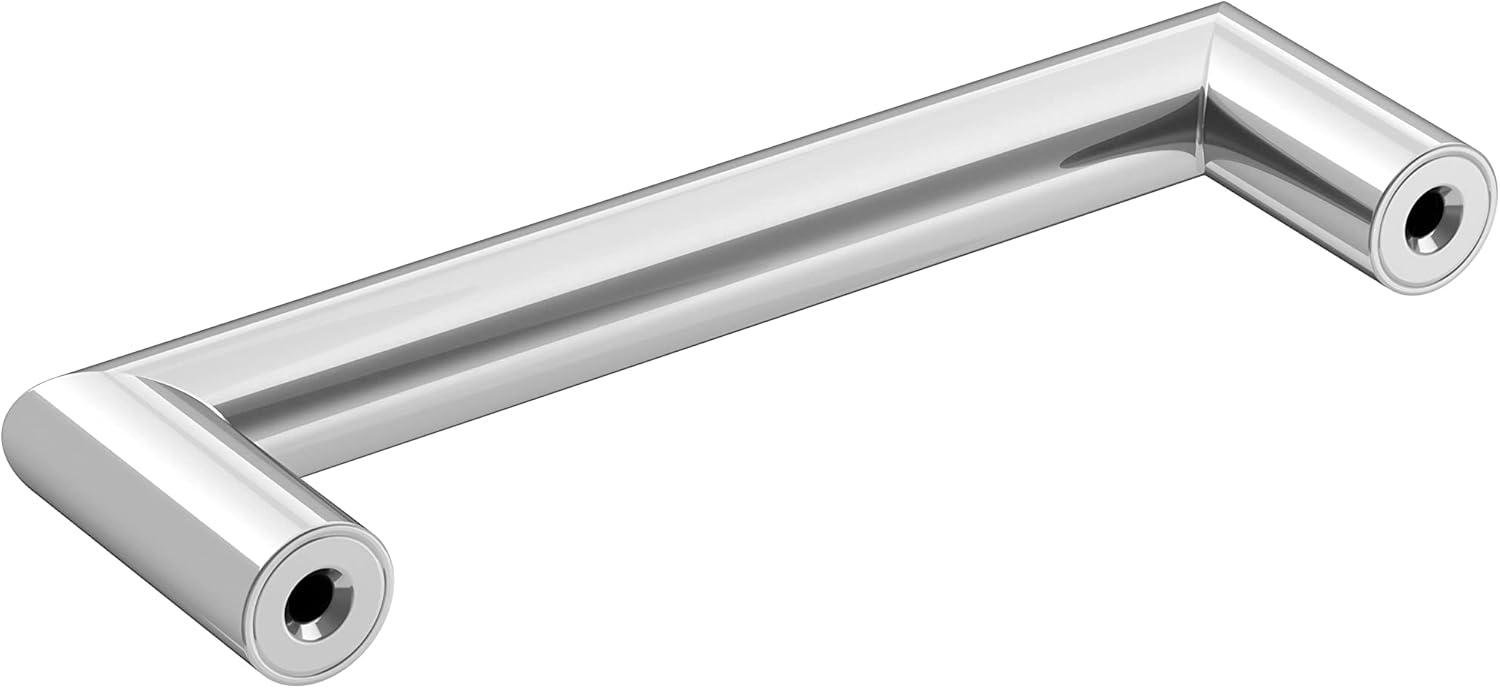 imageAmerock Cabinet Pull Matte Black 6516 inch 160 mm CentertoCenter Revolve 1 Pack Drawer Pull Cabinet Handle Cabinet HardwarePolished Chrome