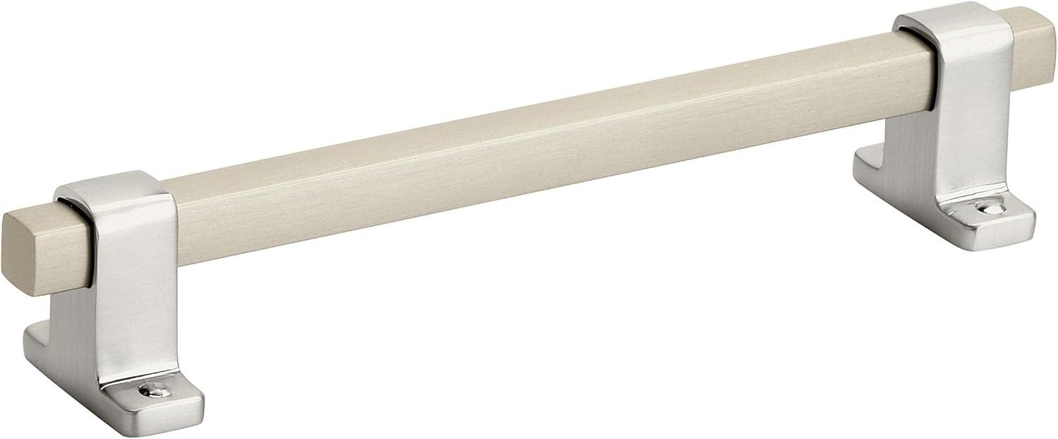 imageAmerock Cabinet Pull Matte Black 6516 inch 160 mm CentertoCenter Rockwell 1 Pack Drawer Pull Drawer Handle Cabinet HardwareSilver Champagne
