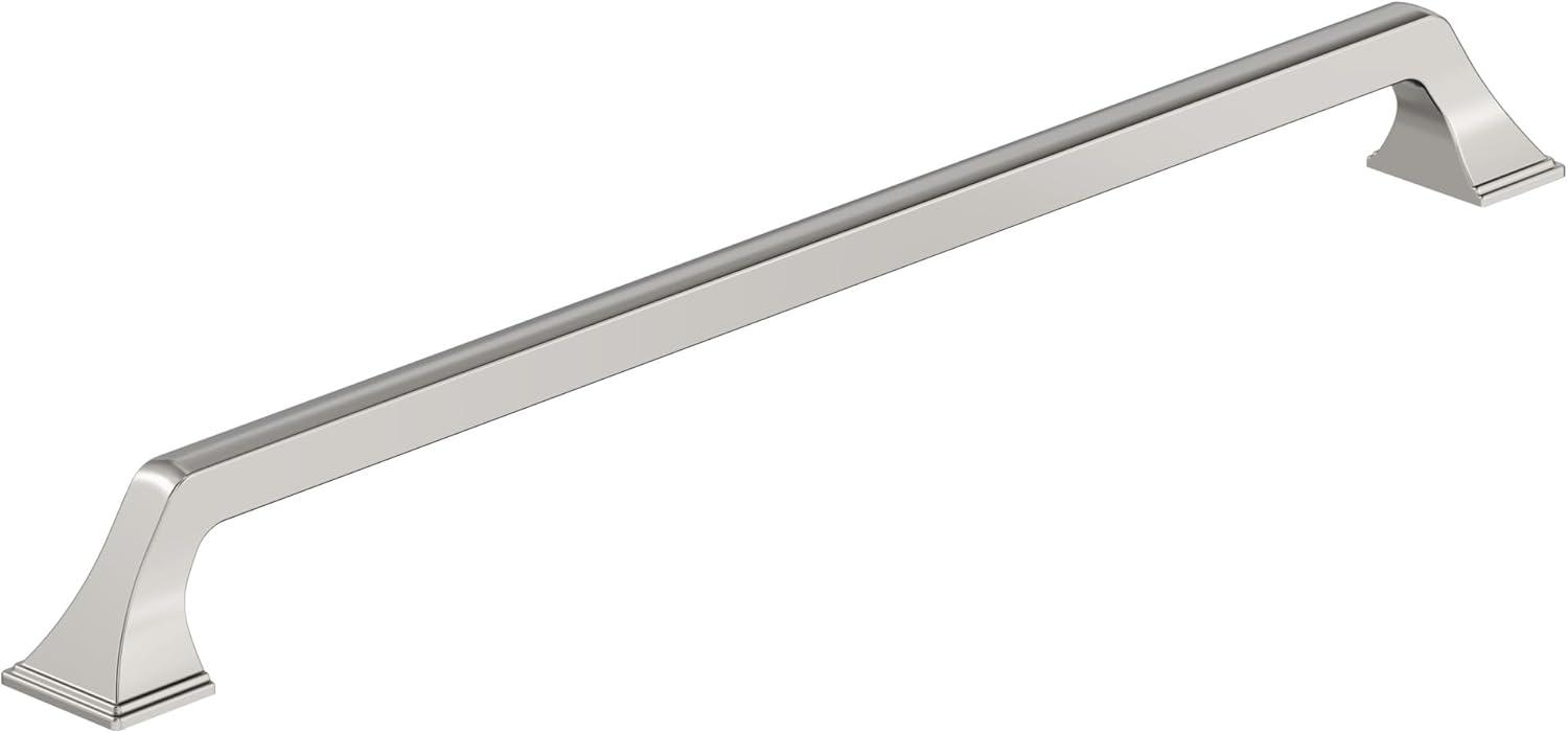 imageAmerock Cabinet Pull Matte Black 81316 inch 224 mm CentertoCenter Exceed 1 Pack Drawer Pull Cabinet Handle Cabinet HardwarePolished Nickel