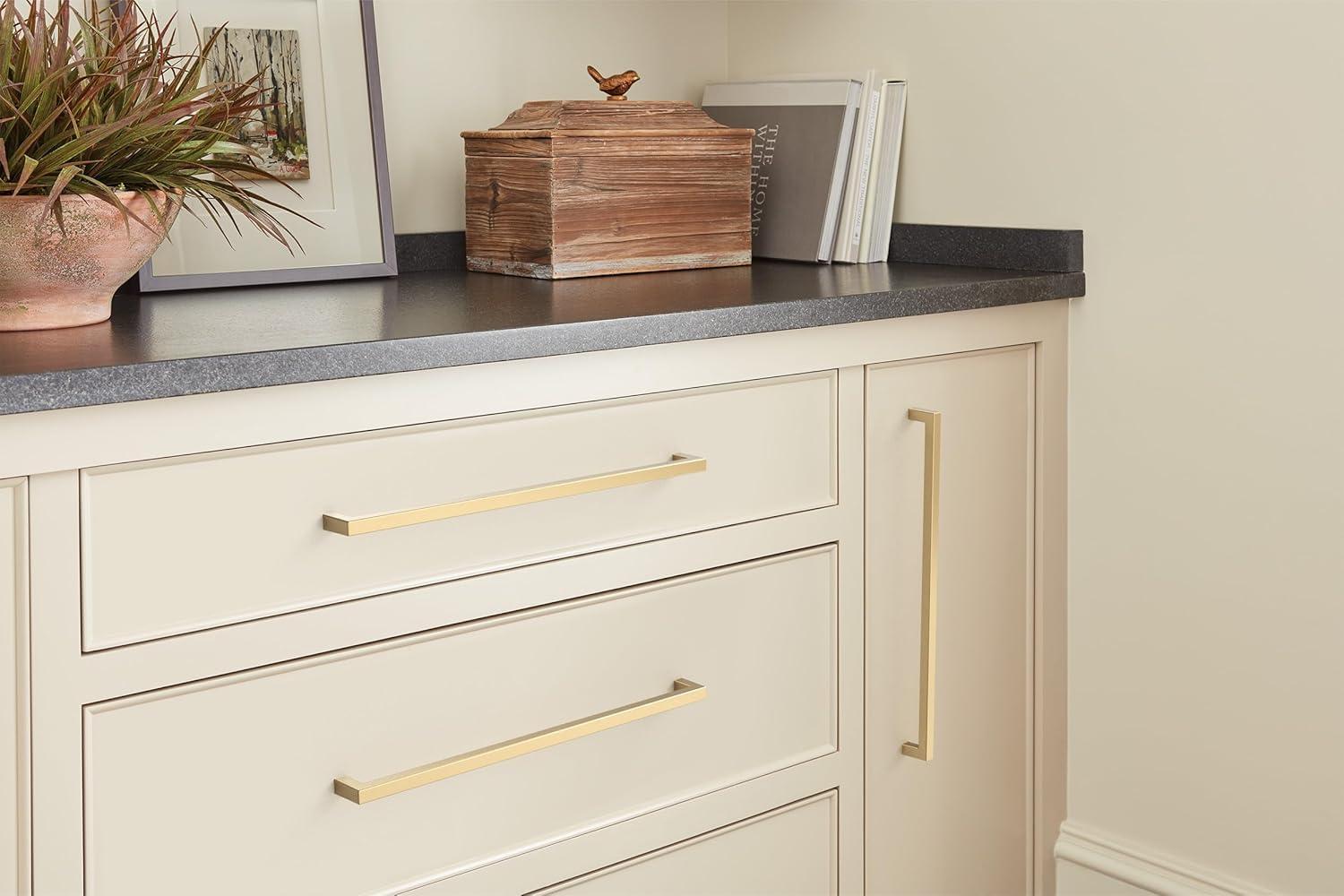 imageAmerock Cabinet Pull Oil Rubbed Bronze 81316 inch 224 mm CentertoCenter Monument 1 Pack Drawer Pull Cabinet Handle Cabinet HardwareChampagne Bronze