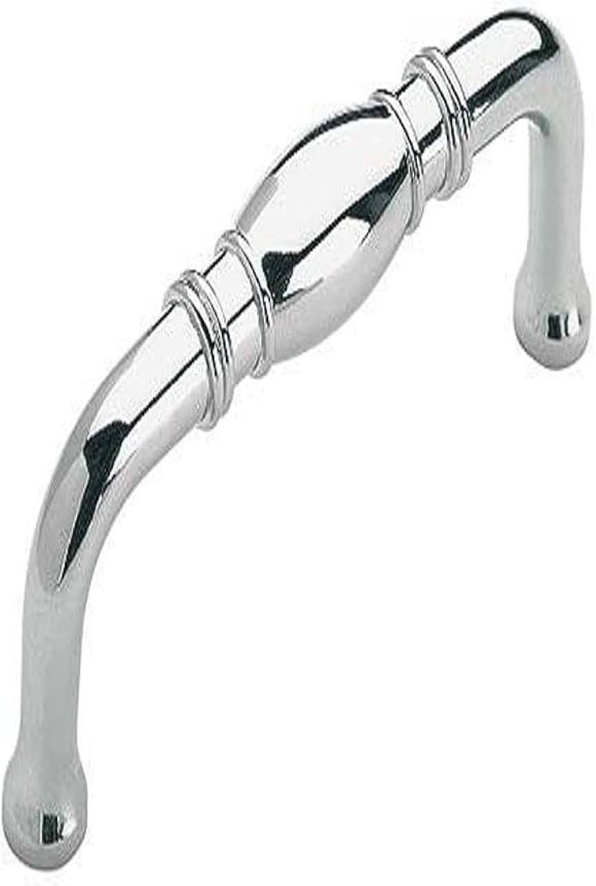 imageAmerock Cabinet Pull Polished Chrome 3 inch 76 mm Center to Center Granby 1 Pack Drawer Pull Drawer Handle Cabinet HardwarePolished Chrome