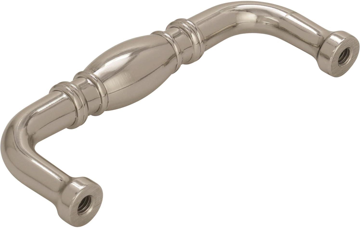 imageAmerock Cabinet Pull Polished Chrome 3 inch 76 mm Center to Center Granby 1 Pack Drawer Pull Drawer Handle Cabinet HardwarePolished Nickel