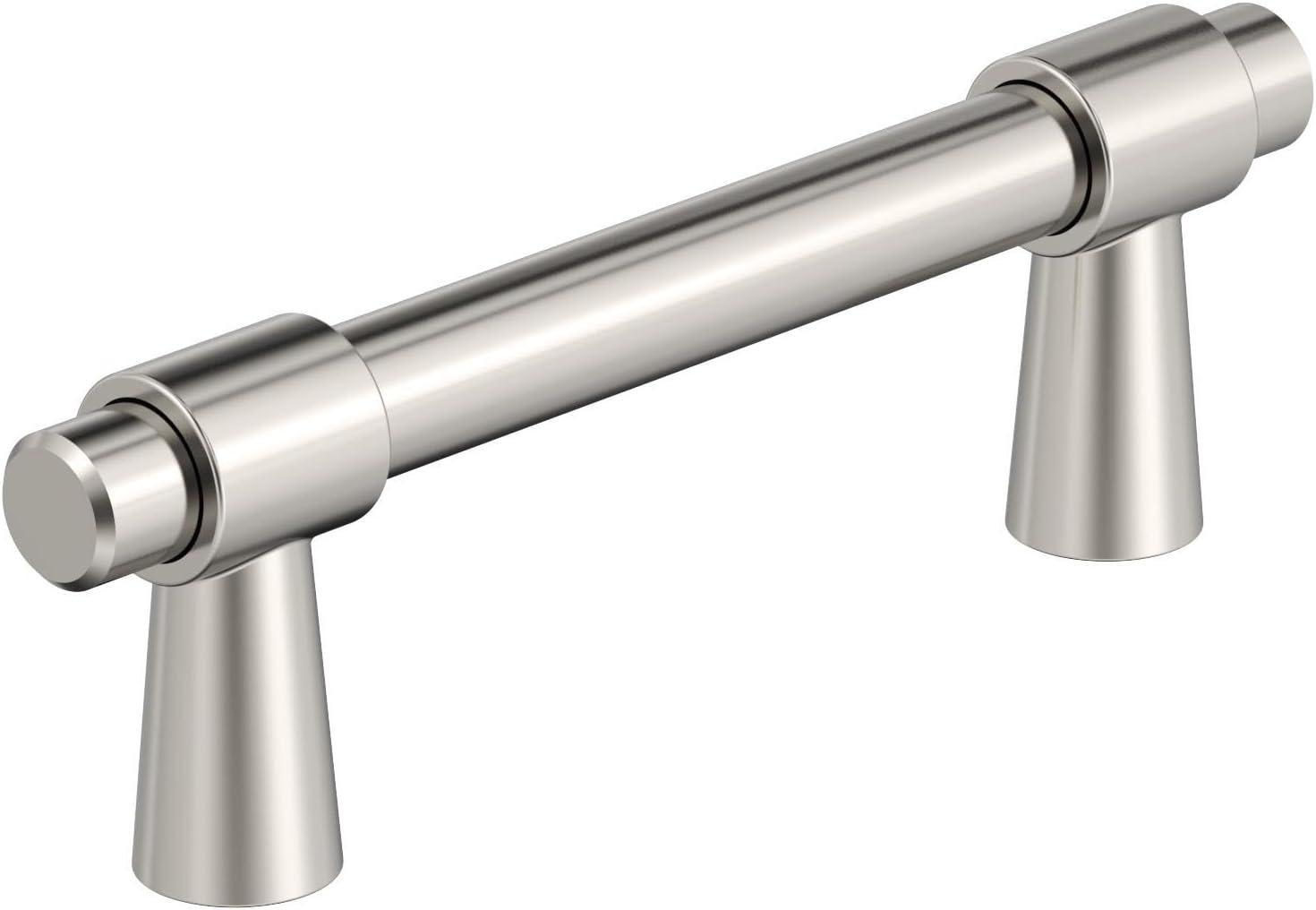 imageAmerock Cabinet Pull Polished Chrome 5116 inch 128 mm CentertoCenter Destine 1 Pack Drawer Pull Cabinet Handle Cabinet HardwarePolished Nickel