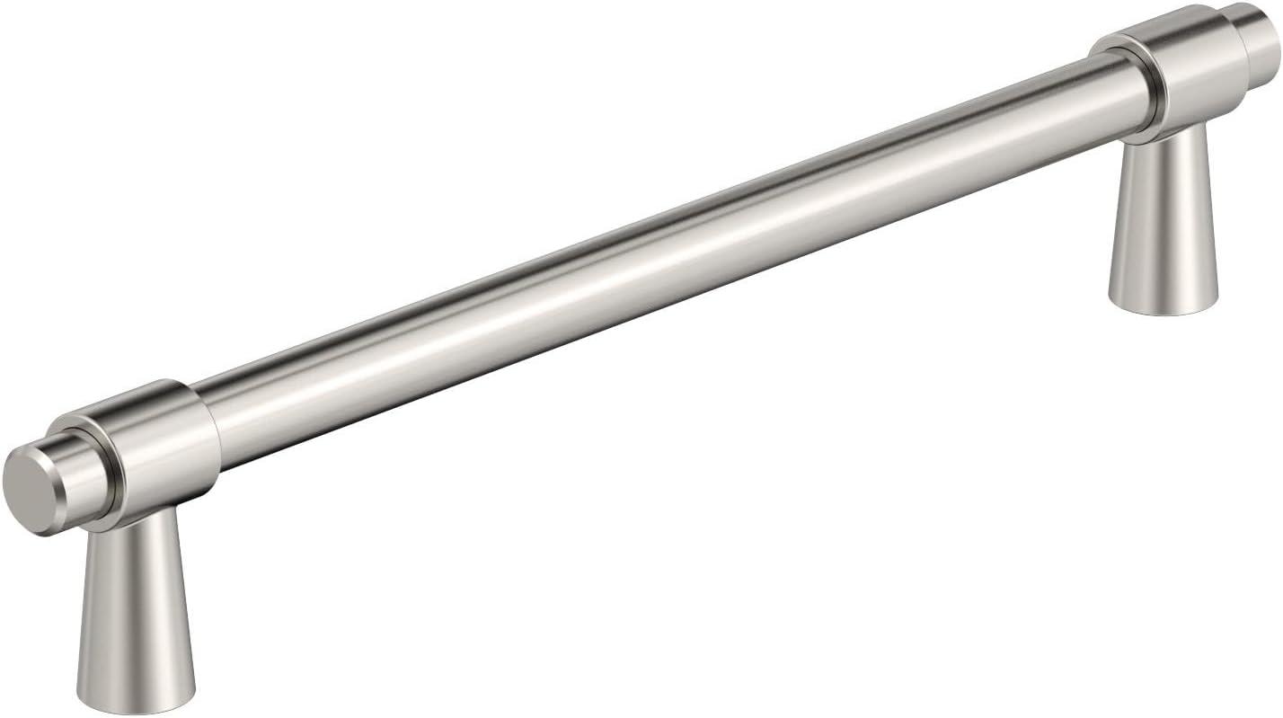 imageAmerock Cabinet Pull Polished Chrome 5116 inch 128 mm CentertoCenter Destine 1 Pack Drawer Pull Cabinet Handle Cabinet HardwarePolished Nickel