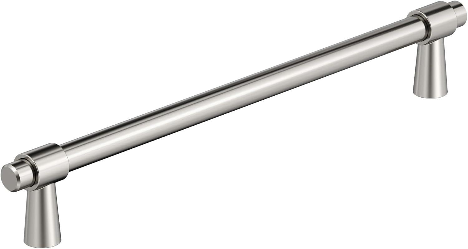 imageAmerock Cabinet Pull Polished Chrome 5116 inch 128 mm CentertoCenter Destine 1 Pack Drawer Pull Cabinet Handle Cabinet HardwarePolished Nickel