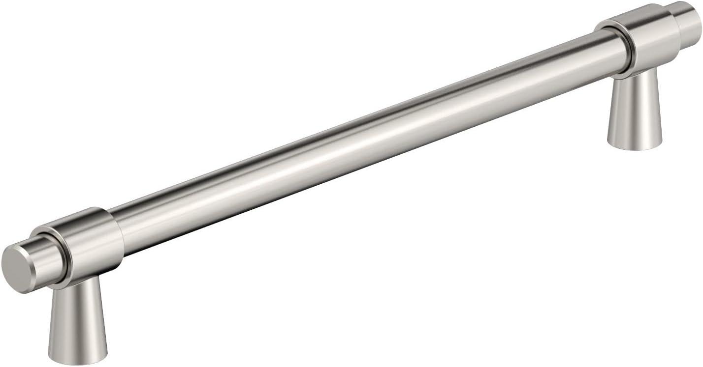 imageAmerock Cabinet Pull Polished Chrome 5116 inch 128 mm CentertoCenter Destine 1 Pack Drawer Pull Cabinet Handle Cabinet HardwarePolished Nickel