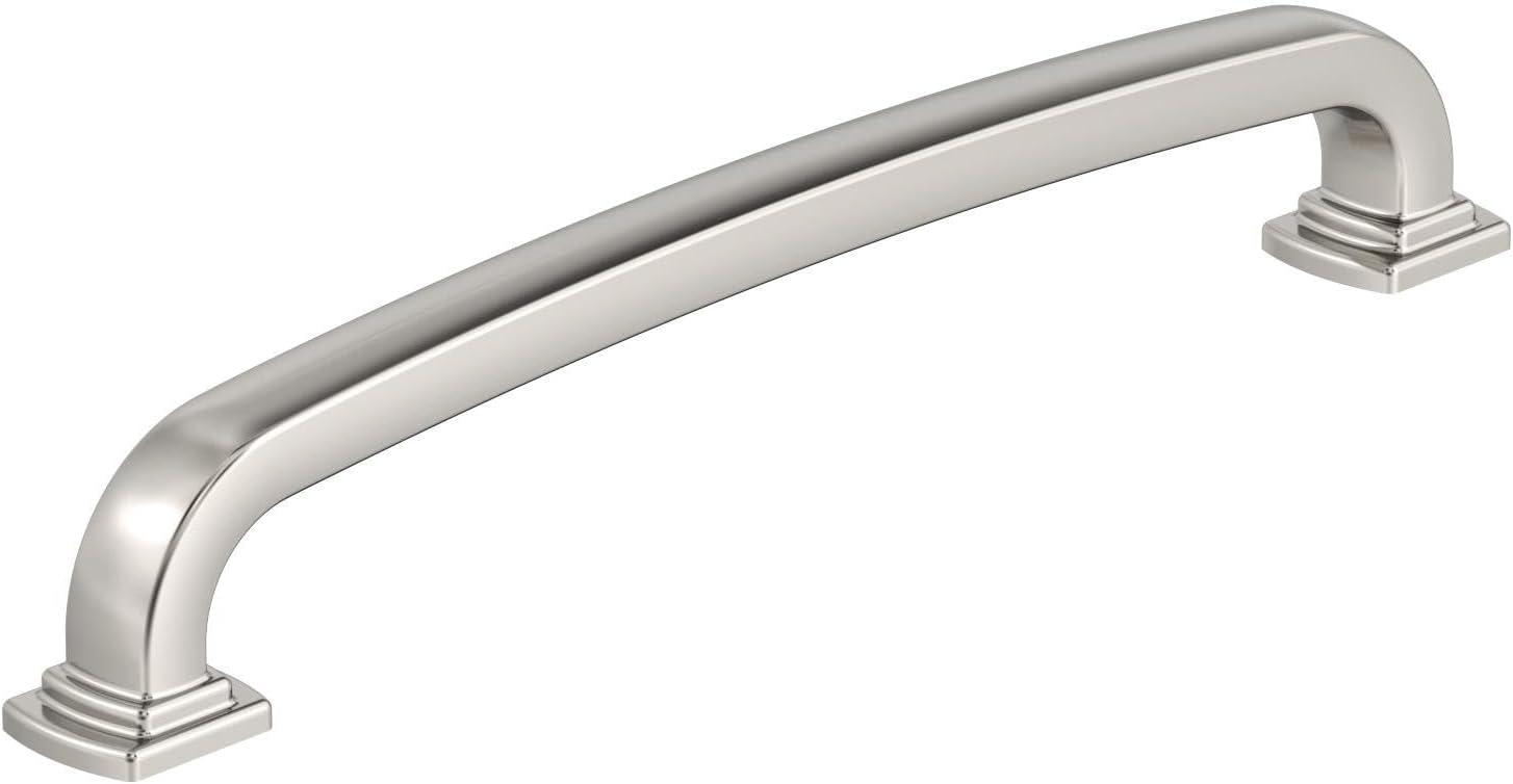 imageAmerock Cabinet Pull Polished Chrome 5116 inch 128 mm CentertoCenter Surpass 1 Pack Drawer Pull Cabinet Handle Cabinet HardwarePolished Nickel