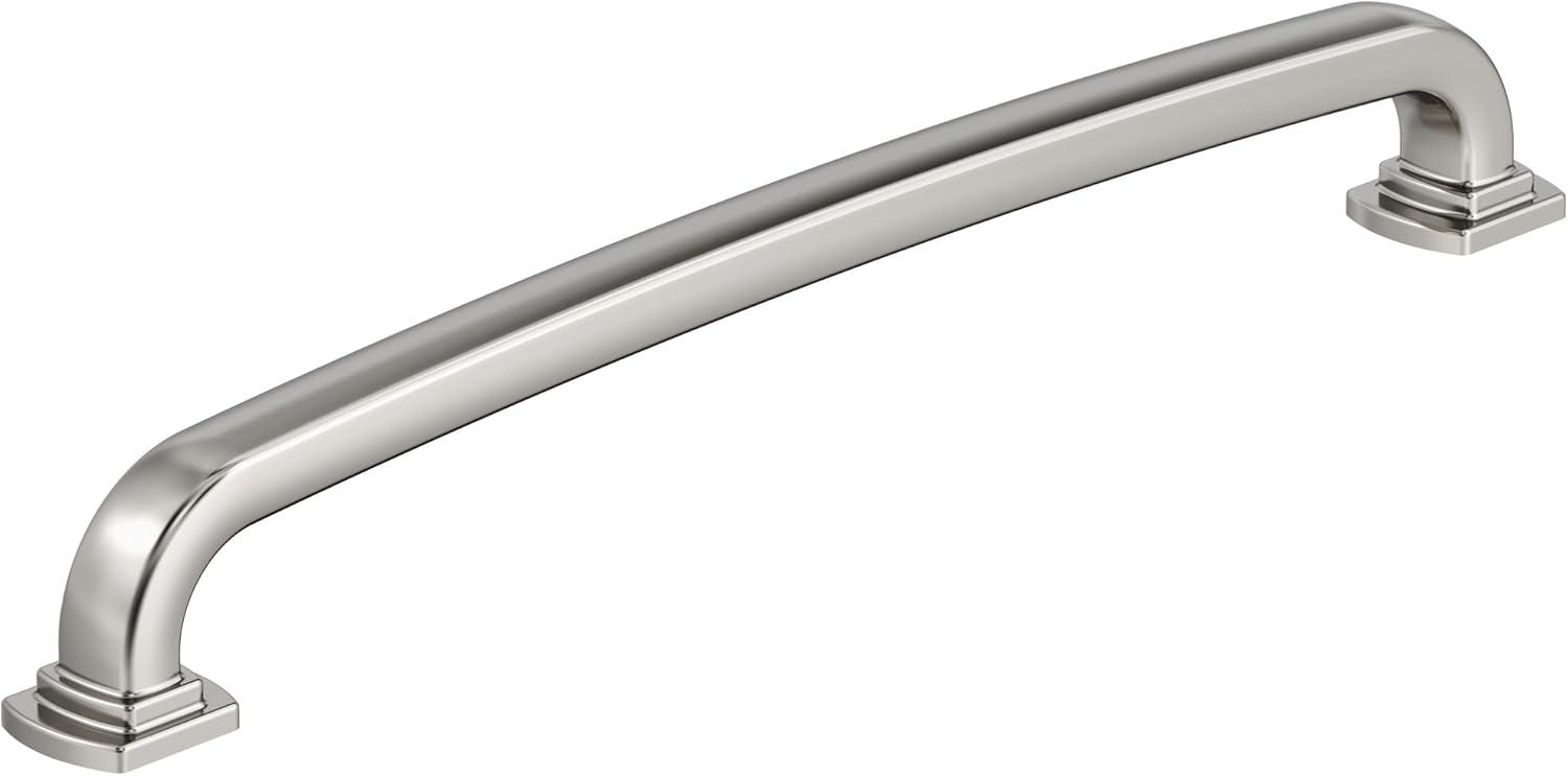 imageAmerock Cabinet Pull Polished Chrome 5116 inch 128 mm CentertoCenter Surpass 1 Pack Drawer Pull Cabinet Handle Cabinet HardwarePolished Nickel