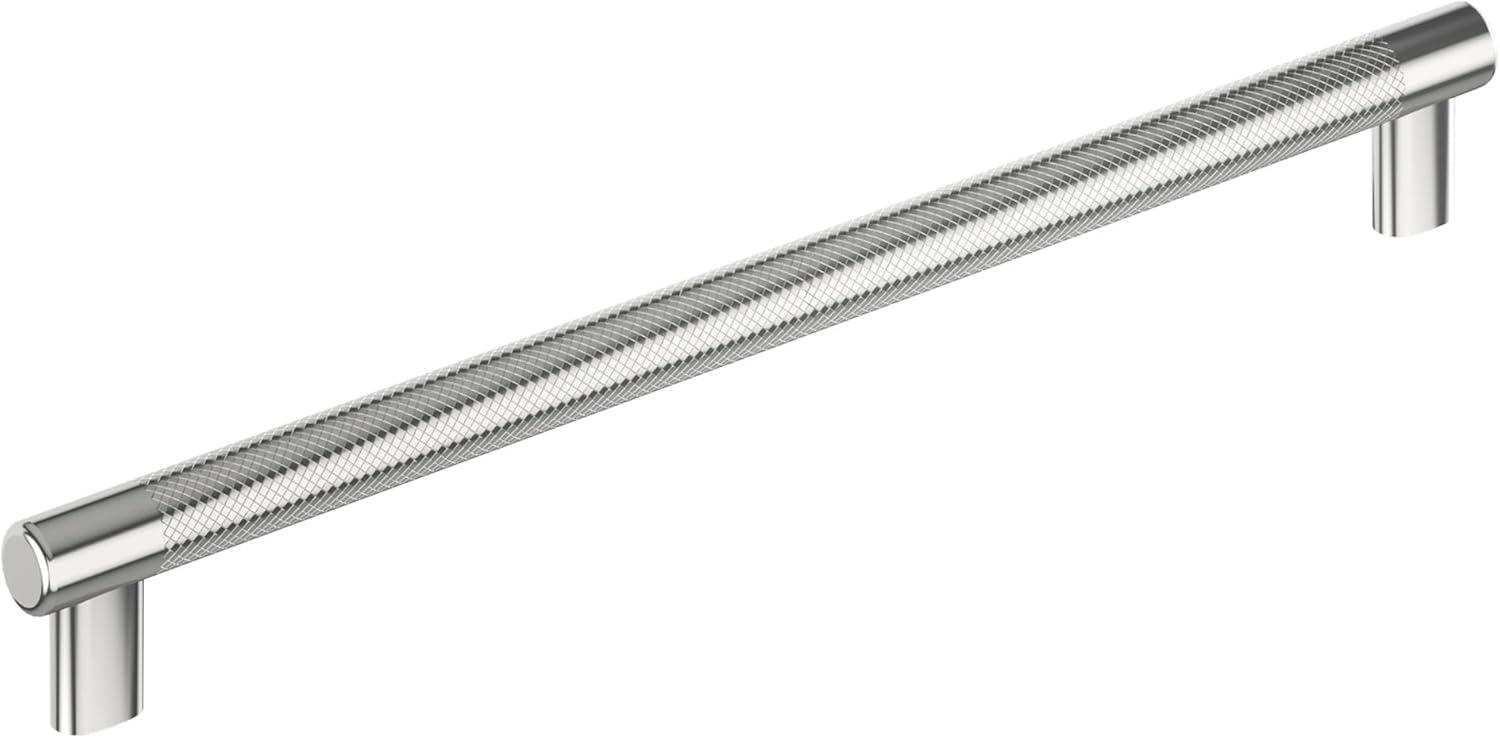 imageAmerock Kitchen Cabinet Pull Golden Champagne 6516 in 160 mm CentertoCenter Bronx 1 Pack Furniture Hardware Cabinet Handle Bathroom Drawer PullPolished Chrome