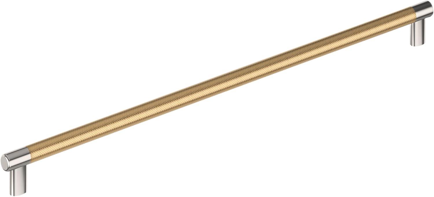 imageAmerock Kitchen Cabinet Pull Golden Champagne 6516 in 160 mm CentertoCenter Bronx 1 Pack Furniture Hardware Cabinet Handle Bathroom Drawer PullPolished NickelChampagne Bronze