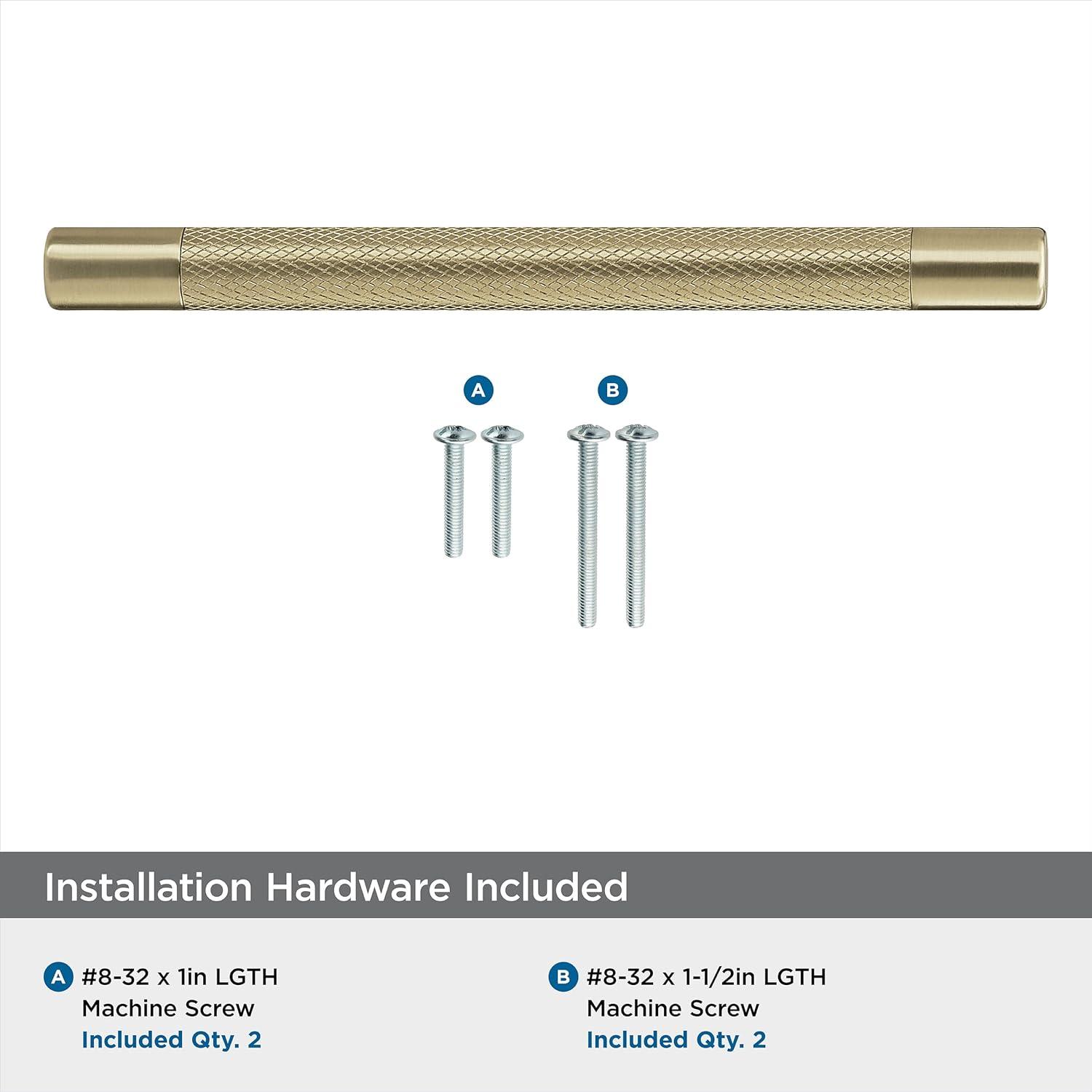 imageAmerock Kitchen Cabinet Pull Golden Champagne 6516 in 160 mm CentertoCenter Bronx 1 Pack Furniture Hardware Cabinet Handle Bathroom Drawer PullGolden Champagne
