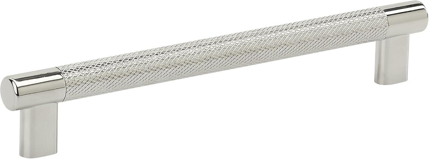 imageAmerock Kitchen Cabinet Pull Golden Champagne 6516 in 160 mm CentertoCenter Bronx 1 Pack Furniture Hardware Cabinet Handle Bathroom Drawer PullPolished Nickel