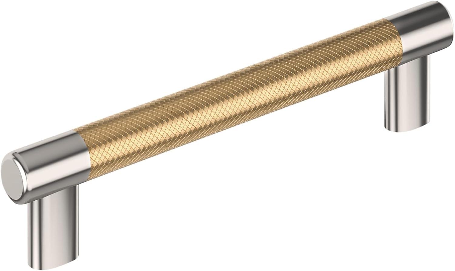 imageAmerock Kitchen Cabinet Pull Golden Champagne 6516 in 160 mm CentertoCenter Bronx 1 Pack Furniture Hardware Cabinet Handle Bathroom Drawer PullPolished NickelChampagne Bronze
