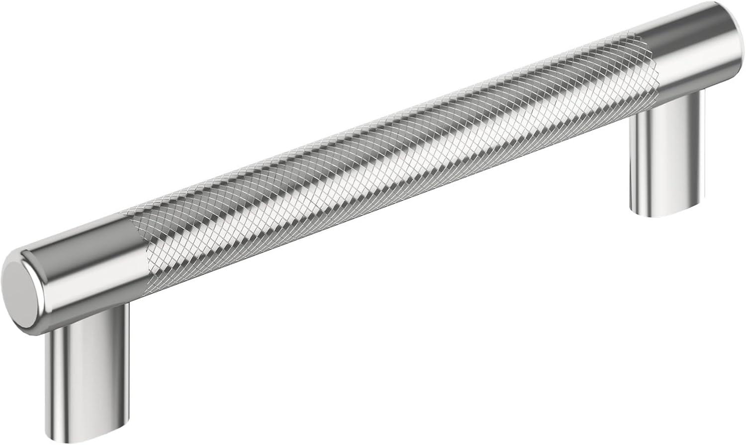 imageAmerock Kitchen Cabinet Pull Golden Champagne 6516 in 160 mm CentertoCenter Bronx 1 Pack Furniture Hardware Cabinet Handle Bathroom Drawer PullPolished Chrome