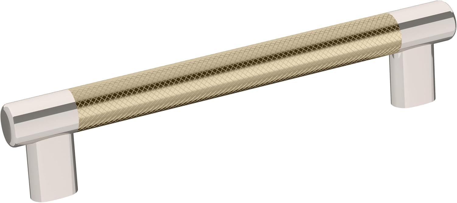 imageAmerock Kitchen Cabinet Pull Golden Champagne 6516 in 160 mm CentertoCenter Bronx 1 Pack Furniture Hardware Cabinet Handle Bathroom Drawer PullPolished NickelGolden Champagne