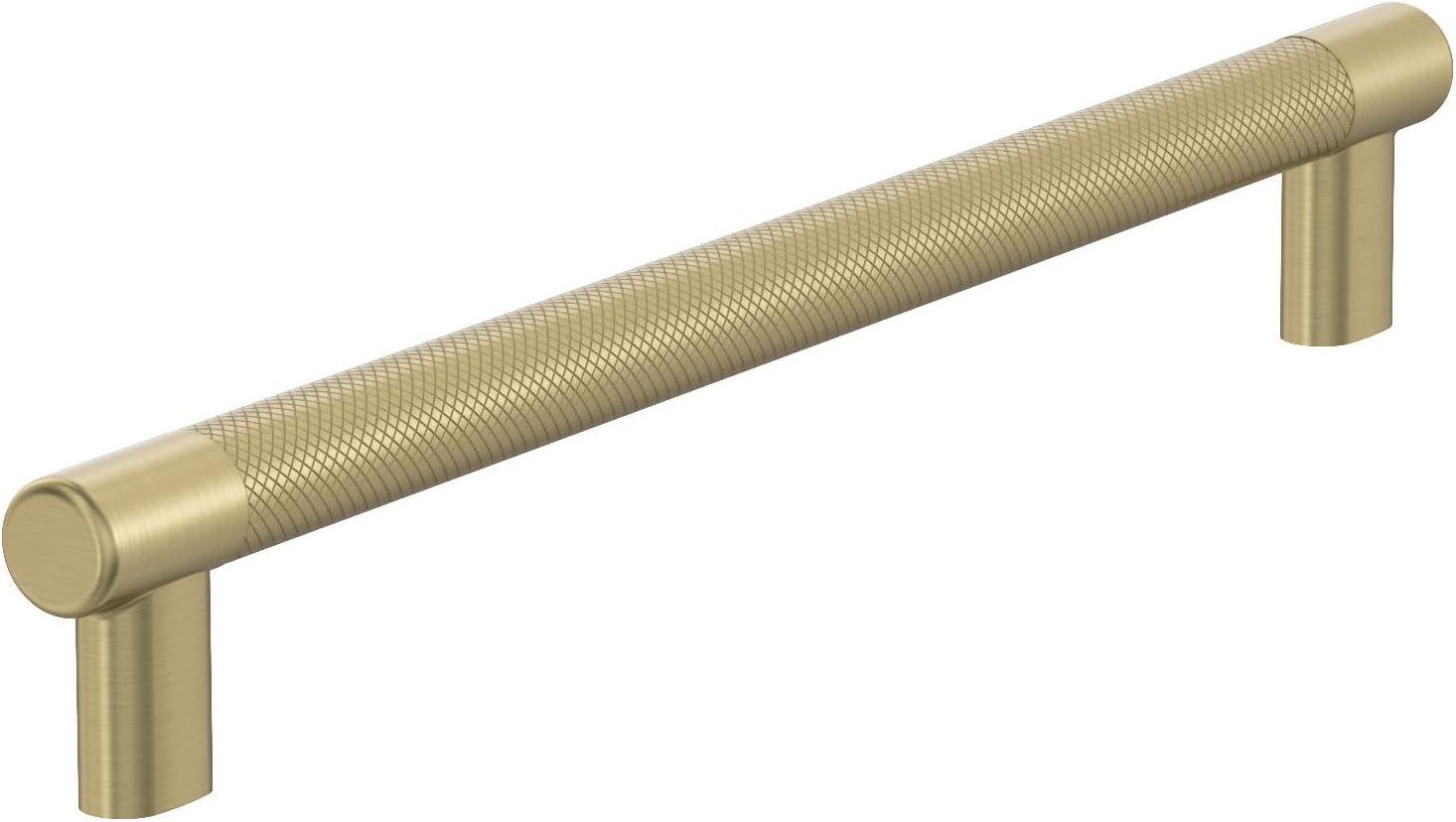 imageAmerock Kitchen Cabinet Pull Golden Champagne 6516 in 160 mm CentertoCenter Bronx 1 Pack Furniture Hardware Cabinet Handle Bathroom Drawer PullGolden Champagne