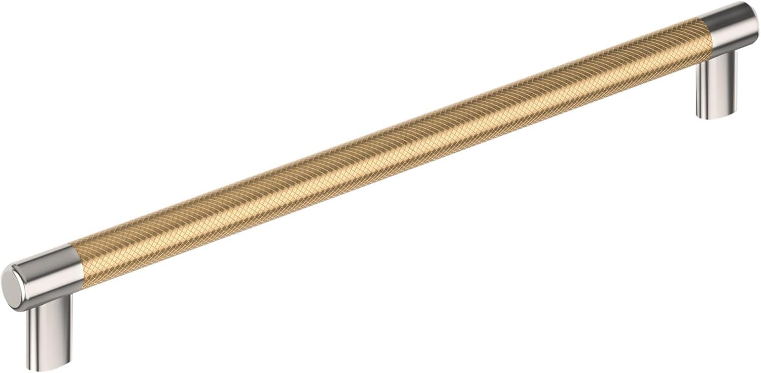 imageAmerock Kitchen Cabinet Pull Golden Champagne 6516 in 160 mm CentertoCenter Bronx 1 Pack Furniture Hardware Cabinet Handle Bathroom Drawer PullPolished NickelChampagne Bronze