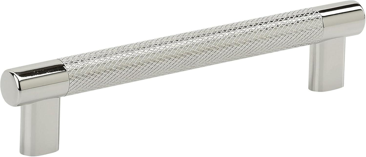 imageAmerock Kitchen Cabinet Pull Golden Champagne 6516 in 160 mm CentertoCenter Bronx 1 Pack Furniture Hardware Cabinet Handle Bathroom Drawer PullPolished Nickel