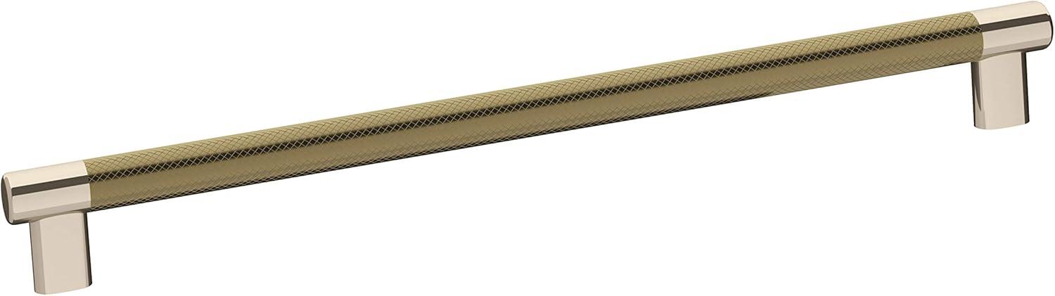 imageAmerock Kitchen Cabinet Pull Golden Champagne 6516 in 160 mm CentertoCenter Bronx 1 Pack Furniture Hardware Cabinet Handle Bathroom Drawer PullPolished NickelGolden Champagne