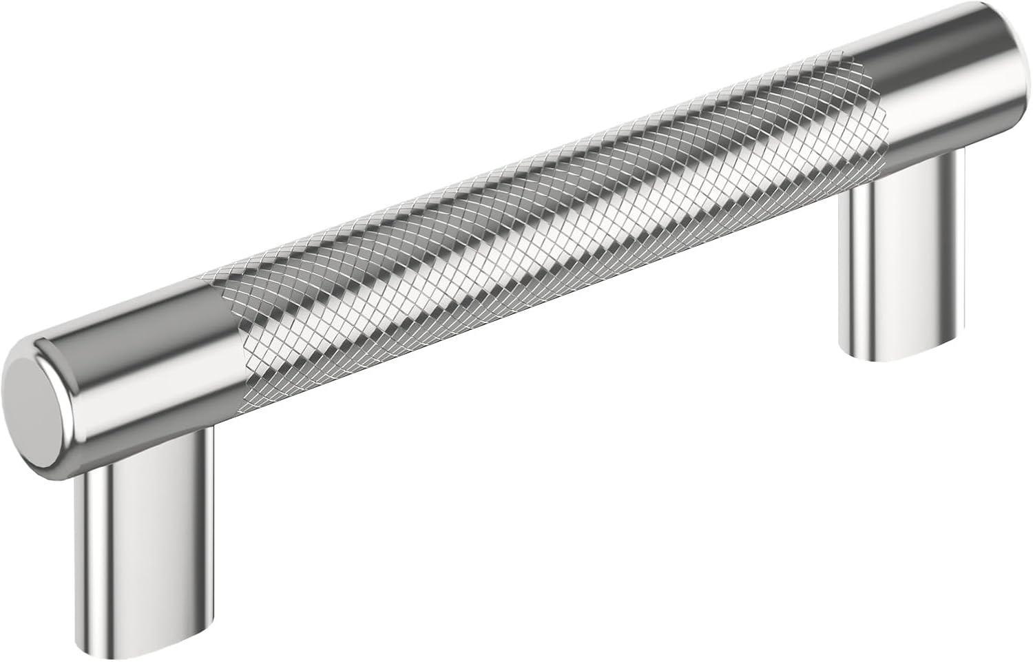 imageAmerock Kitchen Cabinet Pull Golden Champagne 6516 in 160 mm CentertoCenter Bronx 1 Pack Furniture Hardware Cabinet Handle Bathroom Drawer PullPolished Chrome