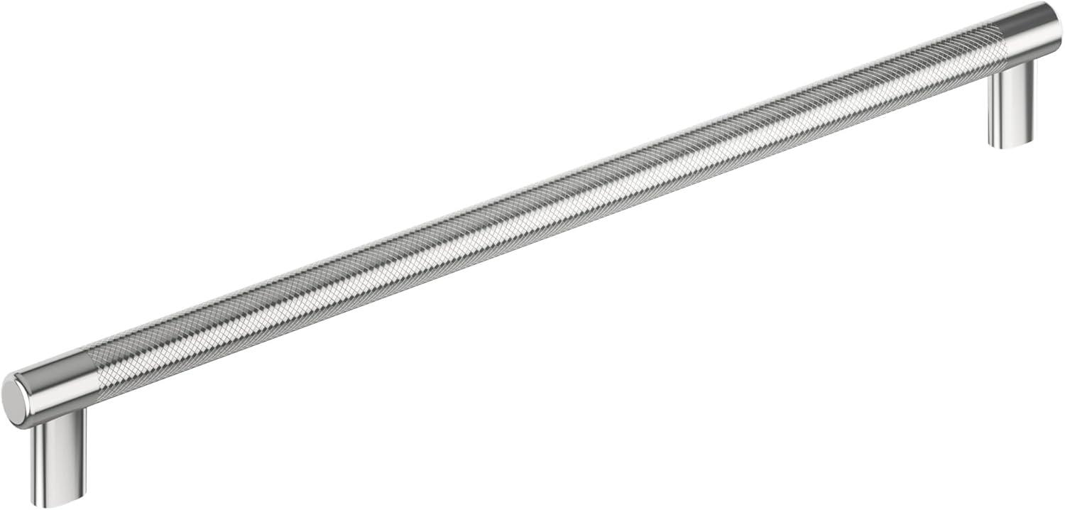 imageAmerock Kitchen Cabinet Pull Golden Champagne 6516 in 160 mm CentertoCenter Bronx 1 Pack Furniture Hardware Cabinet Handle Bathroom Drawer PullPolished Chrome