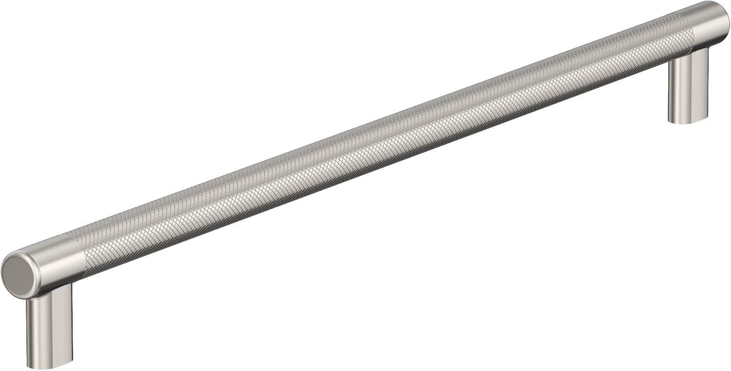 imageAmerock Kitchen Cabinet Pull Golden Champagne 6516 in 160 mm CentertoCenter Bronx 1 Pack Furniture Hardware Cabinet Handle Bathroom Drawer PullPolished Nickel