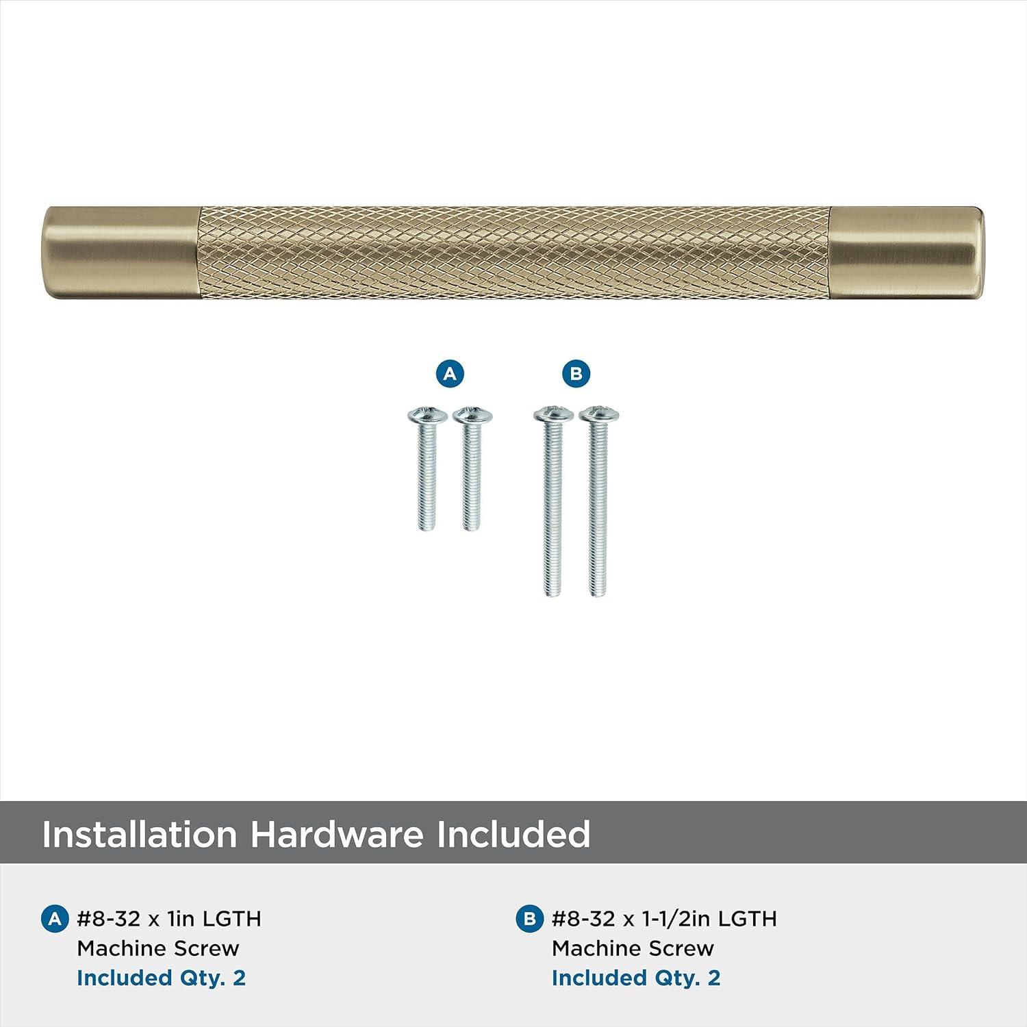 imageAmerock Kitchen Cabinet Pull Golden Champagne 6516 in 160 mm CentertoCenter Bronx 1 Pack Furniture Hardware Cabinet Handle Bathroom Drawer PullGolden Champagne