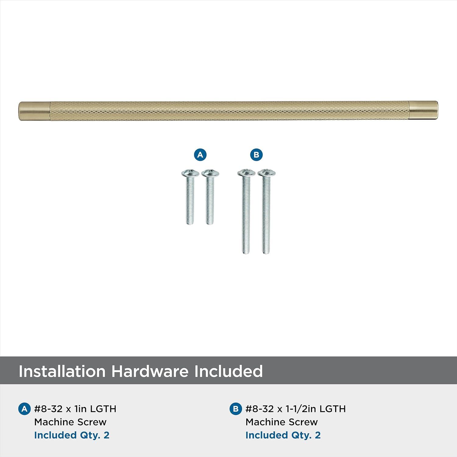 imageAmerock Kitchen Cabinet Pull Golden Champagne 6516 in 160 mm CentertoCenter Bronx 1 Pack Furniture Hardware Cabinet Handle Bathroom Drawer PullGolden Champagne